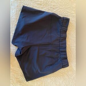 Black Lululemon shorts size 6